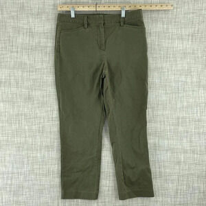 Lands End pants Womens 8 Green 1845